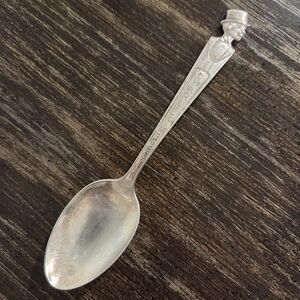 Vintage Charlie McCarthy Silver-Plated Collectable Spoon